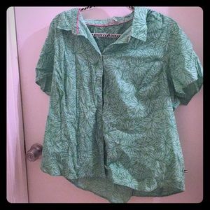 Final Sale Button up blouse from izod